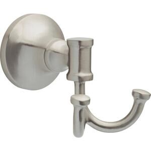 Chamberlain Towel Hook with SpotShield Finish in Brushed Nickel